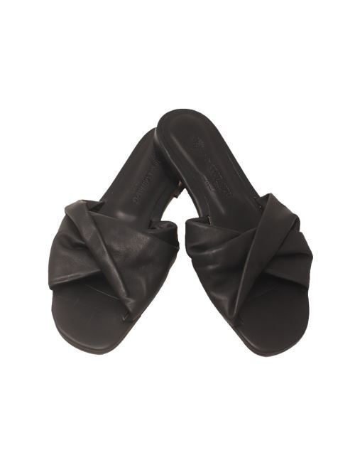 Black nappa slipper Da Costanzo | CR3244NERO